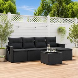 Comfort and Value in This 6-Piece Garden Sofa Set