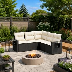 Comfortable and Practical 5-Piece Garden Sofa Set