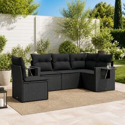 Durable Garden Sofa Set with Smart Storage Solutions