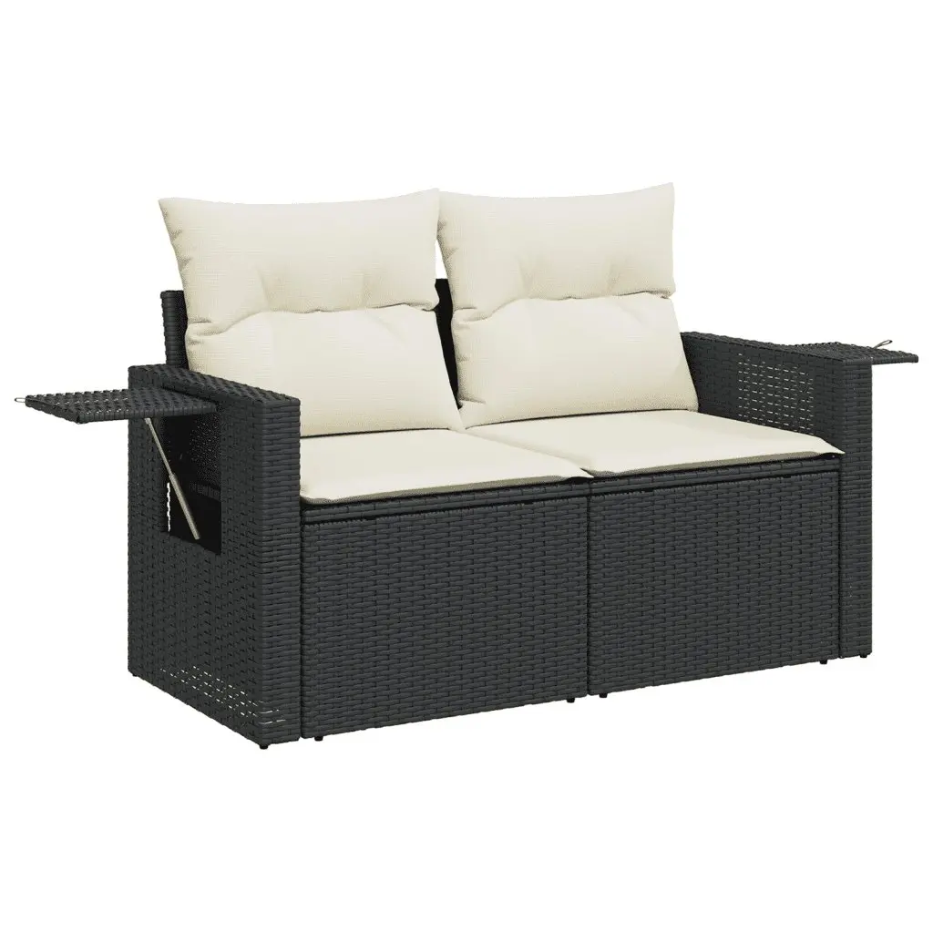 Garden Sofa Set with Storage and Cushions