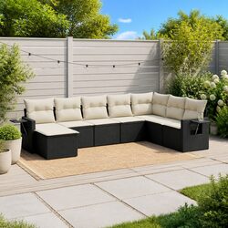 Comfortable 8-Piece Garden Sofa Set for Outdoor Enjoyment