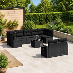 Comfortable and Practical 10 Piece Garden Sofa Set