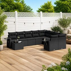Comfortable and Practical 10-Piece Garden Sofa Set