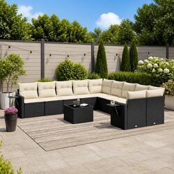 Comfort Meets Value: 11-Piece Garden Sofa Set