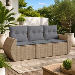 Comfortable and Reliable 3 Piece Garden Sofa Set
