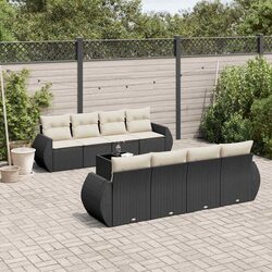 Reliable 9 Piece Outdoor Sofa Set with Storage Bags