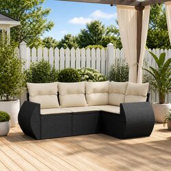 4 Piece Garden Sofa Set: Quality and Practicality Combined
