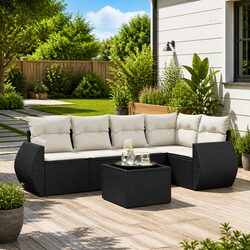 Reliable and Affordable 6 Piece Garden Sofa Set