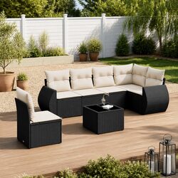 Reliable and Stylish 7 Piece Garden Sofa Set for Your Home