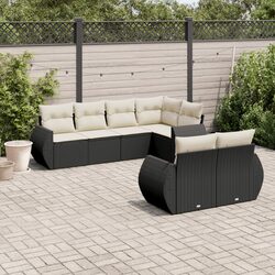 Comfortable and Versatile 7-Piece Garden Sofa Set