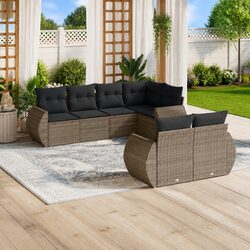 Comfort and Value in a 7-Piece Garden Sofa Set