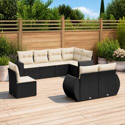 Comfortable and Value-Driven 8 Piece Garden Sofa Set