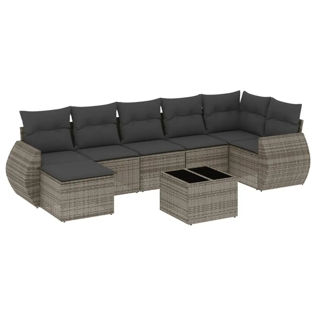8 Piece Outdoor Sofa Set for Comfort