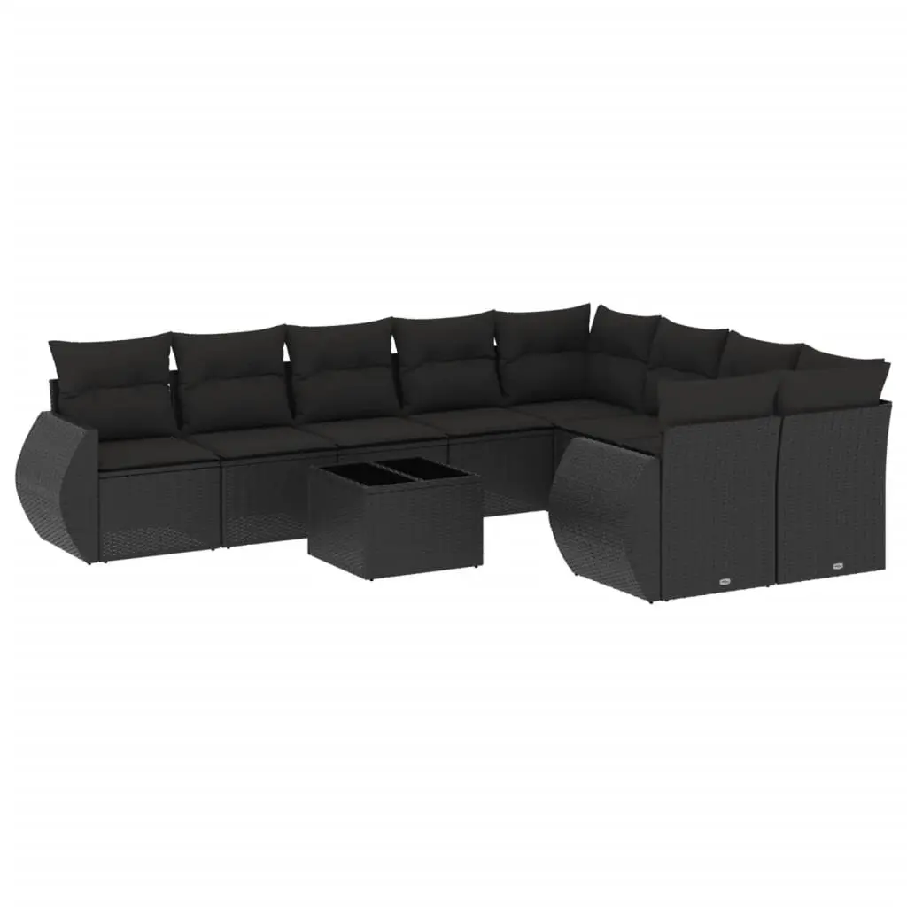 10 Piece Outdoor Sofa Set with Storage