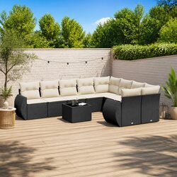 Practical and Affordable 10-Piece Garden Sofa Set