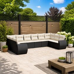 Reliable and Stylish 10-Piece Outdoor Sofa Set