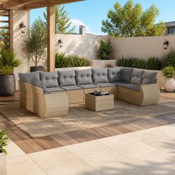 11-Piece Garden Sofa Set with Practical Features