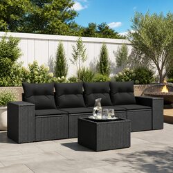 5 Piece Outdoor Sofa Set with Comfort and Style