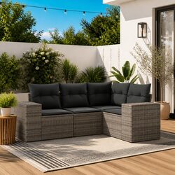 Practical 4 Piece Garden Sofa Set - Comfort Meets Value