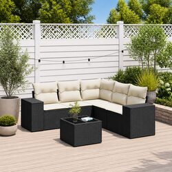 Comfortable and Reliable 6-Piece Garden Sofa Set