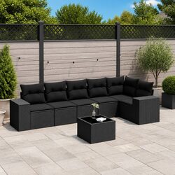 Affordable and Versatile 7 Piece Outdoor Sofa Set