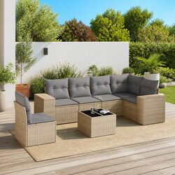 Comfort and Value in a 7-Piece Garden Sofa Set