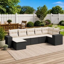 Comfortable and Reliable 7-Piece Outdoor Sofa Set