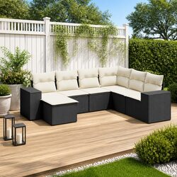Comfortable and Practical 7-Piece Outdoor Sofa Set