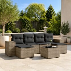 Comfortable and Affordable 7 Piece Outdoor Sofa Set