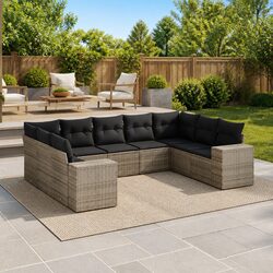 Comfortable 9 Piece Garden Sofa Set for Your Outdoors
