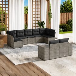 Comfort and Value with Our 9 Piece Garden Sofa Set