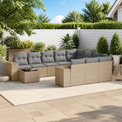 Comfortable and Durable 11 Piece Garden Sofa Set