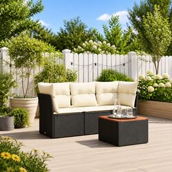 Comfortable 4 Piece Garden Sofa Set with Value