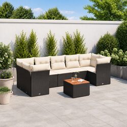 Comfortable and Practical 8-Piece Garden Sofa Set