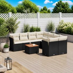Practical and Value-Driven 9-Piece Outdoor Sofa Set