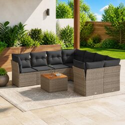 Comfort and Value in a 9-Piece Garden Sofa Set