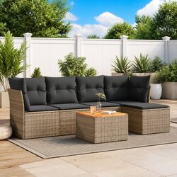 Comforting 6-Piece Outdoor Sofa Set with Storage Bags