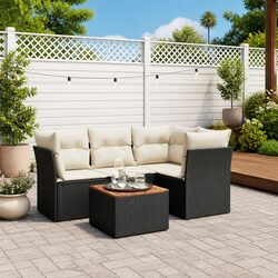 Comfortable and Versatile 5 Piece Garden Sofa Set