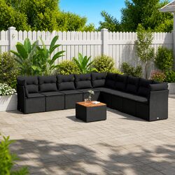 Versatile 10-Piece Garden Sofa Set for Outdoor Living
