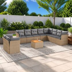 Comfort and Value in 11 Piece Garden Sofa Set