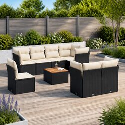 Durable 9 Piece Outdoor Sofa Set for Great Value