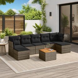 Quality 8-Piece Garden Sofa Set for Value and Comfort