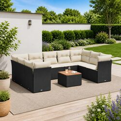 Comfortable and Durable 10-Piece Outdoor Sofa Set