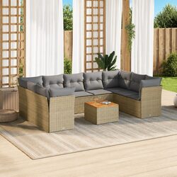 Reliable 10-Piece Outdoor Sofa Set with Quality Features