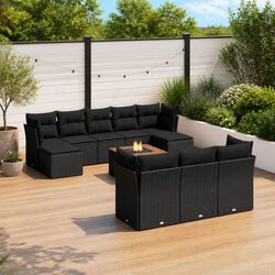 Reliable and Cozy 11 Piece Outdoor Sofa Set