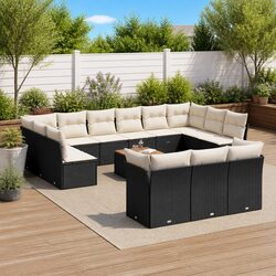 Comfortable and Practical 14-Piece Garden Sofa Set