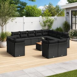 Comfortable and Practical 13 Piece Garden Sofa Set