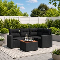 Quality 5-Piece Outdoor Sofa Set for Comfort and Durability