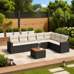 Value-Driven 8 Piece Garden Sofa Set