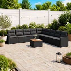 10-Piece Modular Garden Sofa Set - Stylish and Functional